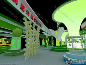 农博会展览模型图片
