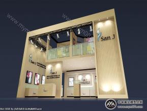 珠宝展展台