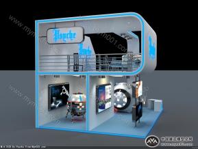 高科技产品交易会工作潜艇展位
