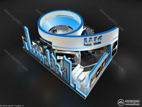 博会聚众传媒效果图