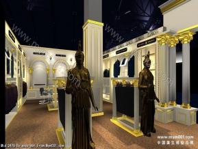服装展