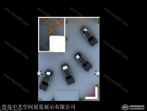 小展位精致车展