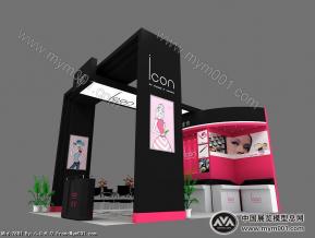 化妆品类展台
