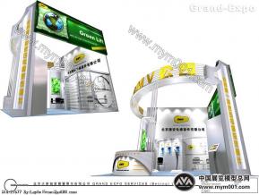 GMV 6x6 36平展台模型