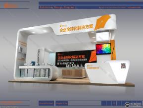 绿地集团郑州机场展位