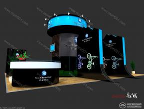 踏驰科技助力自行车展台