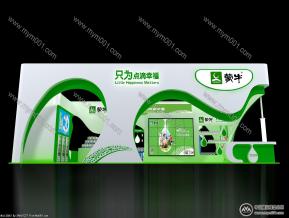 蒙牛展览模型