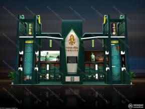 酒展效果图