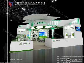 上海中冠生物科技展台方案