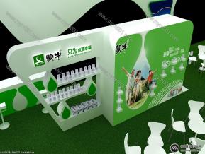 蒙牛展览模型