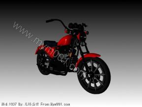 摩托车3D模型免费下载