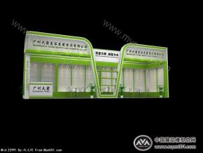 广州天霸展台模型