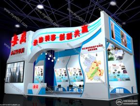 政府展览模型图片
