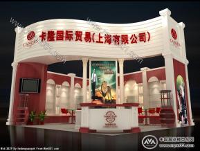 红酒展位