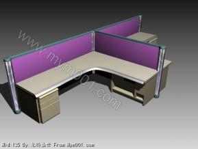 3D办公桌