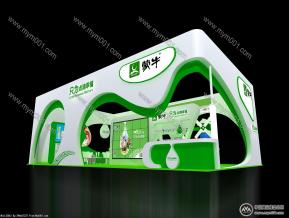 蒙牛展览模型