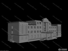 办公楼3D模型