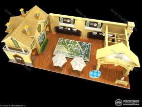 永益地产展览模型图片