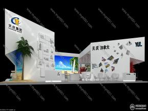 天庆展览模型