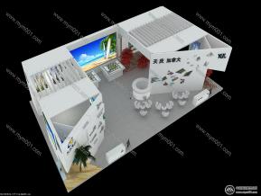 天庆展览模型