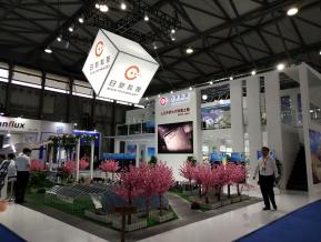2018年上海能源光伏展会照片