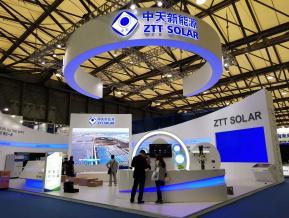 2018年上海能源光伏展会照片