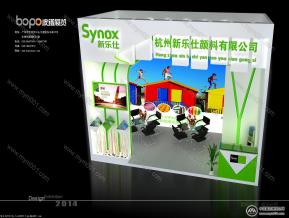 新乐仕展览模型图片