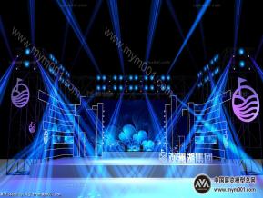 舞台3D模型图片