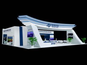 冶金展首钢集团展台设计方案