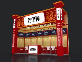 一品堂药业展览模型