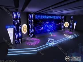星河湾舞台模型