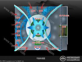 商洛展览模型图片
