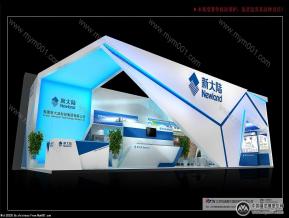 新大陆展览模型