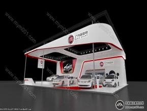广汽汽车展台模型
