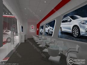 广汽汽车展台模型