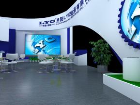 洛阳LYC轴承展台模型