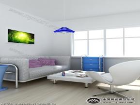 客厅3D模型