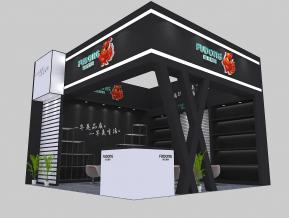 富东厨具展台模型
