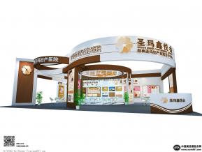 圣玛鑫悦展台模型
