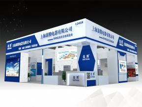 湿腾电器展台模型