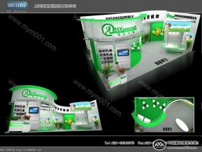 孔雀香精展览模型