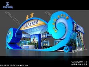 旅游局展台模型