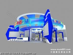 北京旅游展台模型