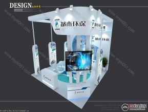 都市环保展览模型图片
