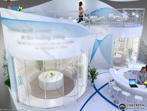 TDG光伏展台模型