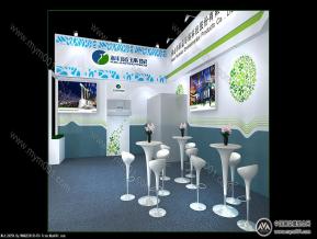 科蓝环保展台模型