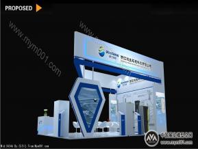 微蓝环境展览模型图片