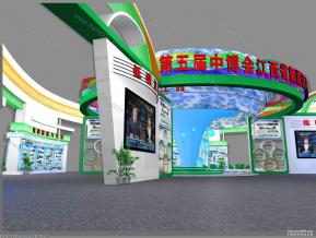 江西环保展台模型