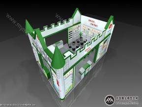 特福芬展览模型