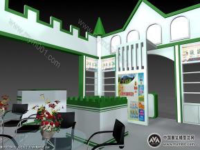 特福芬展览模型